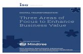 Three Areas of Focus to Enhance Business Value