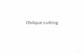 Oblique cutting - old.amu.ac.in