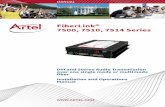 FiberLink® 7500, 7510, 7514 Series - Artel