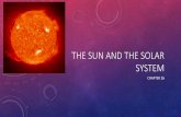 Chapter 26 THE SUN AND THE SOLAR SYSTEM - Quia