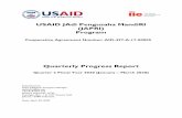 Quarterly Progress Report - United States Agency for ...