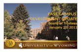 EAST CAMPUS DEVELOPMENT UPDATE - uwyo.edu