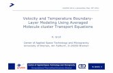 Velocity and Temperature Boundary- Layer Modeling Using ...