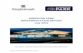 KINGSTON PARK IMPLEMENTATION REPORT July 2021
