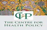 The Centre for Health Policy