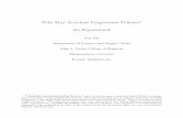 Why Buy Accident Forgiveness Policies? An Experiment