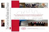 6th Annual Cornell International Real Estate Case Competition