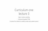 Curriculum one lecture 3