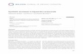 Synthetic accesses to biguanide compounds - Beilstein-Institut