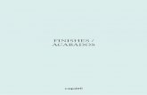 FINISHES / ACABADOS