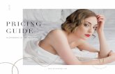 Pricing Guide - Wichita Boudoir Photography Studio