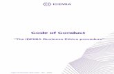Code of Conduct - IDEMIA