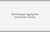 Bootstrapped Aggregation and Random Forests