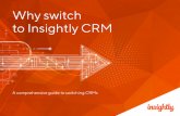 Why switch to Insightly CRM