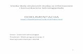 DOKUMENTACIJA - GitHub Pages