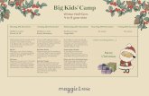 Big Kids’ Camp - Maggie And Rose