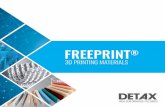 DETAX Freeprint 3D Materials - sgdentalshop.com