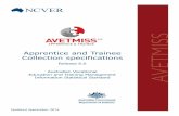 AVETMISS Apprentice and Trainee Collection Specifications