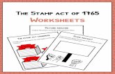 The Stamp act of 1765 Worksheets - KidsKonnect