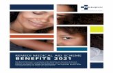 REMEDI MEDICAL AID SCHEME BENEFITS 2021