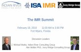 The IMR Summit - ISA