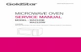 MICROWAVE OVEN SERVICE MANUAL - ApplianceAssistant.com