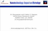 M. Meyyappan and Cattien V. Nguyen NASA Ames Research ...