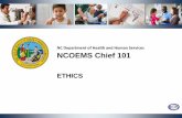 NC Department of Health and Human Services NCOEMS Chief 101
