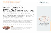WATCHMAN - Doctor Discussion Guide