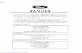 1995 Ford Ranger Owners Manual - Your Ultimate Ford Ranger ...