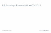 FB Earnings Presentation Q3 2021