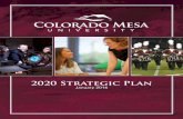 2020 Strategic Plan - Colorado Mesa University