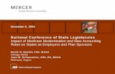 National Conference of State Legislatures Impact of ...