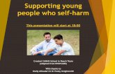Supporting young people who self-harm
