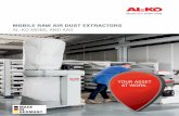 MOBILE RAW AIR DUST EXTRACTORS - TM Machinery