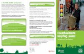 Household Waste Recycling Centres - Veolia UK