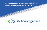 ALLERGAN CORPORATE VEHICLE POLICY CORPORATE VEHICLE ...