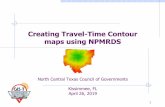 Creating Travel-Time Contour maps using NPMRDS
