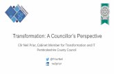 Transformation: A Councillor’s Perspective