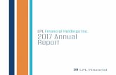 LPL Financial Holdings Inc. 2017 Annual Report