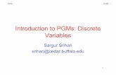Introduction to PGMs: Discrete Variables