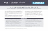 Syria, a mutilated future