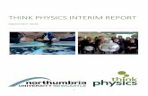 THINK PHYSICS INTERIM REPORT - NUSTEM