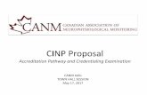 CINP Proposal - CANM