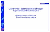 Elektronisk partneradministrasjon og lisenskommunikasjon