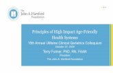 Principles of High Impact Age-Friendly Health Systems