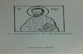ST. PAUL'S EPISTLE TO THE EPHESIANS