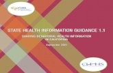 State Health Information Guidance