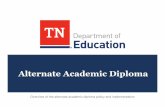 Alternate Academic Diploma - STEP