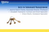 Keys to Subaward Management